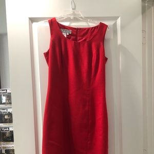 Red dress